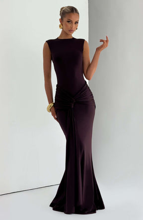 Lorenza Maxi Dress - Plum Ryvelle