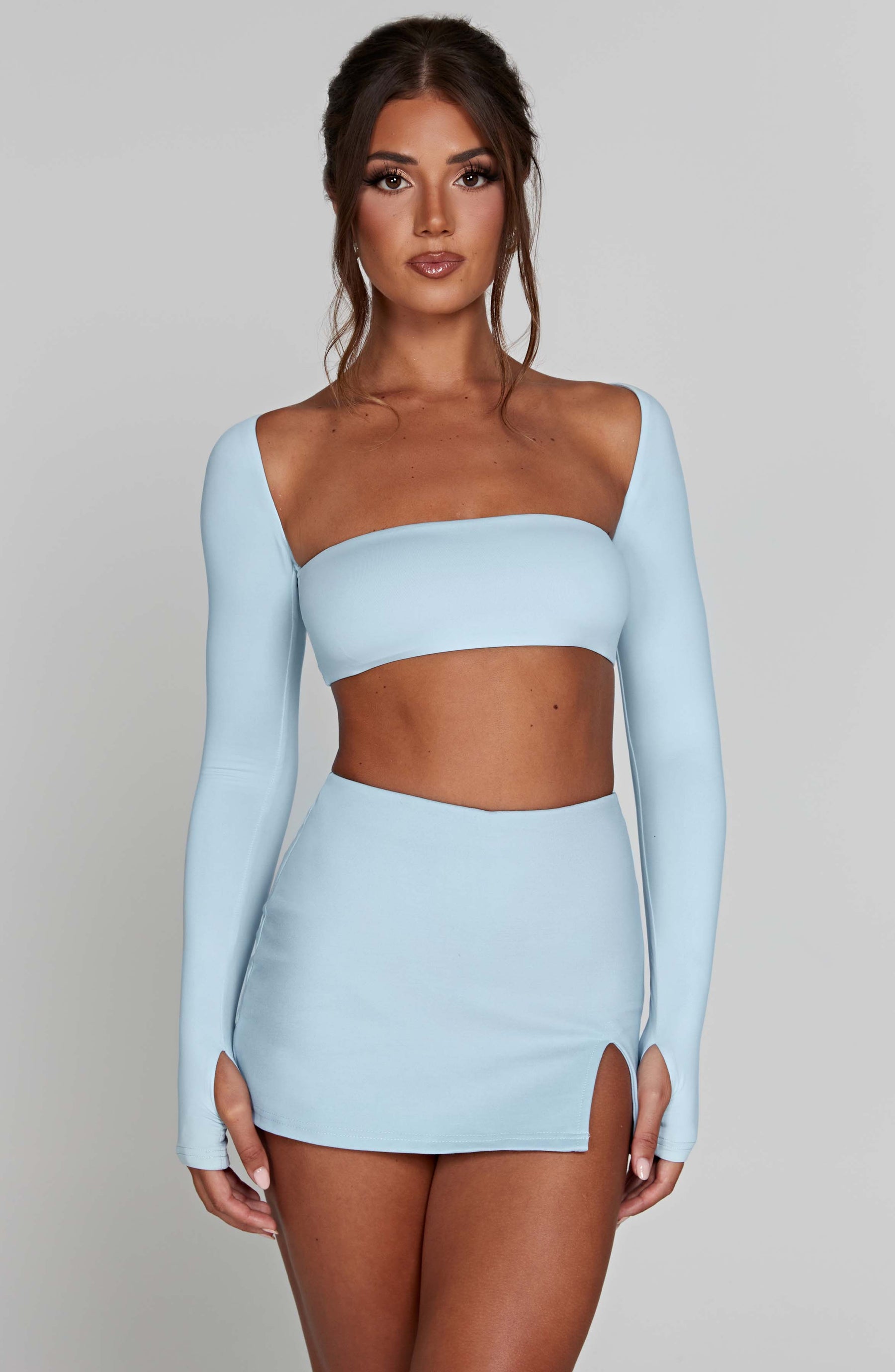 Lucianna Top - Baby Blue Ryvelle
