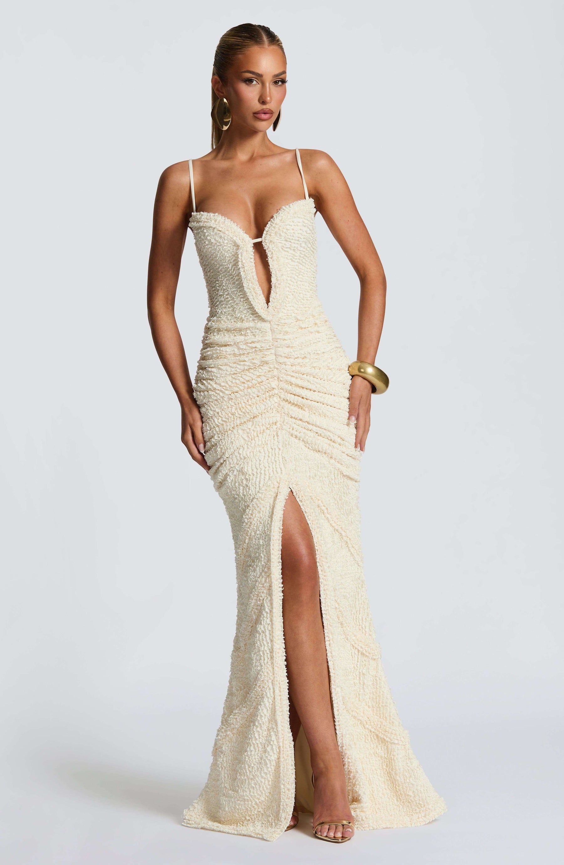Lysandra Maxi Dress - Ivory Ryvelle