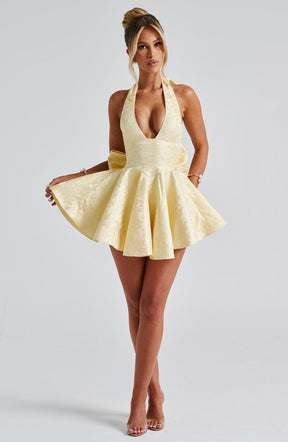 Madeline Playsuit – Zitrone