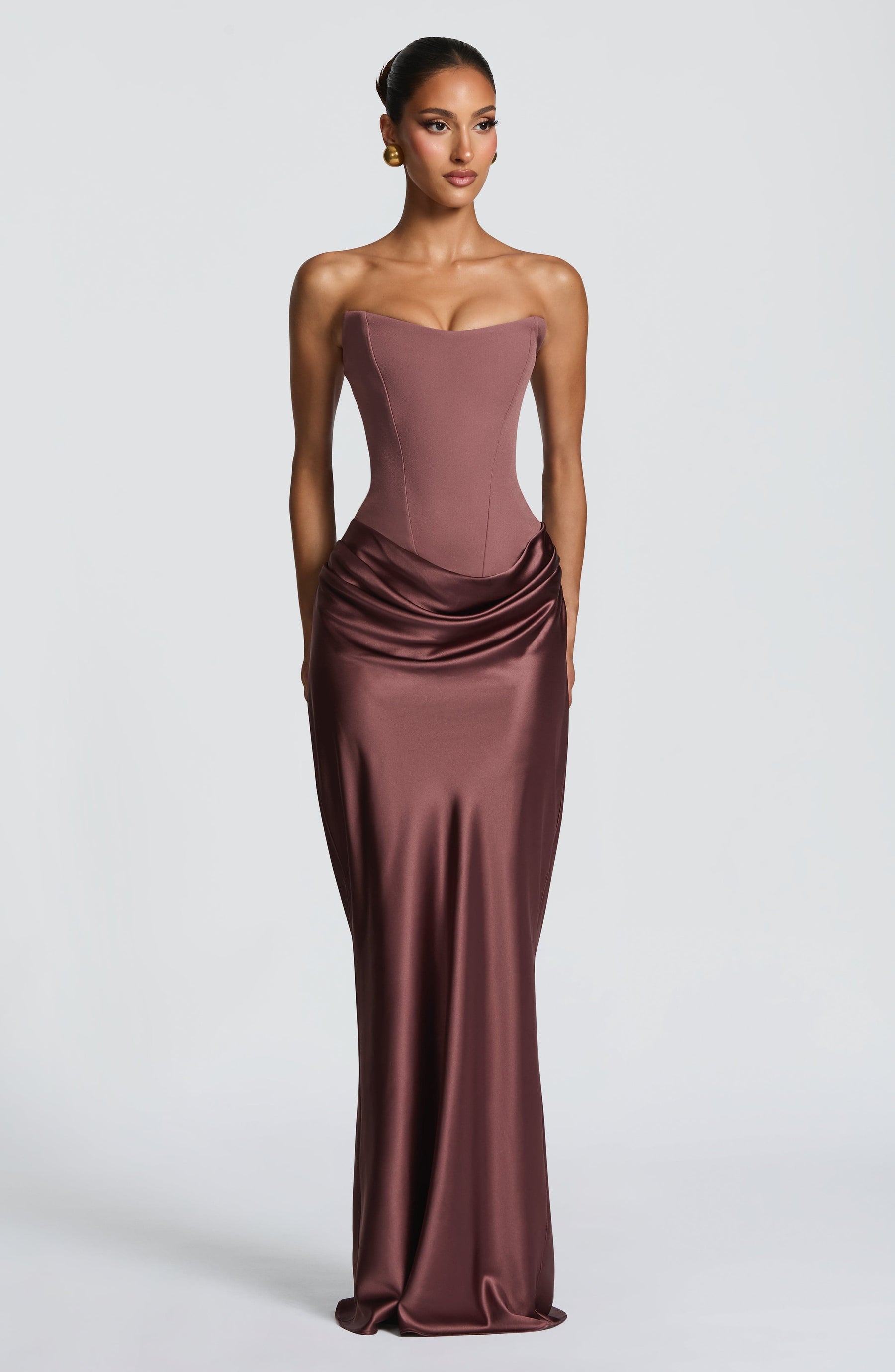Maggie Maxi Dress - Dusty Rose Ryvelle
