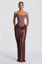 Maggie Maxi Dress - Dusty Rose Ryvelle