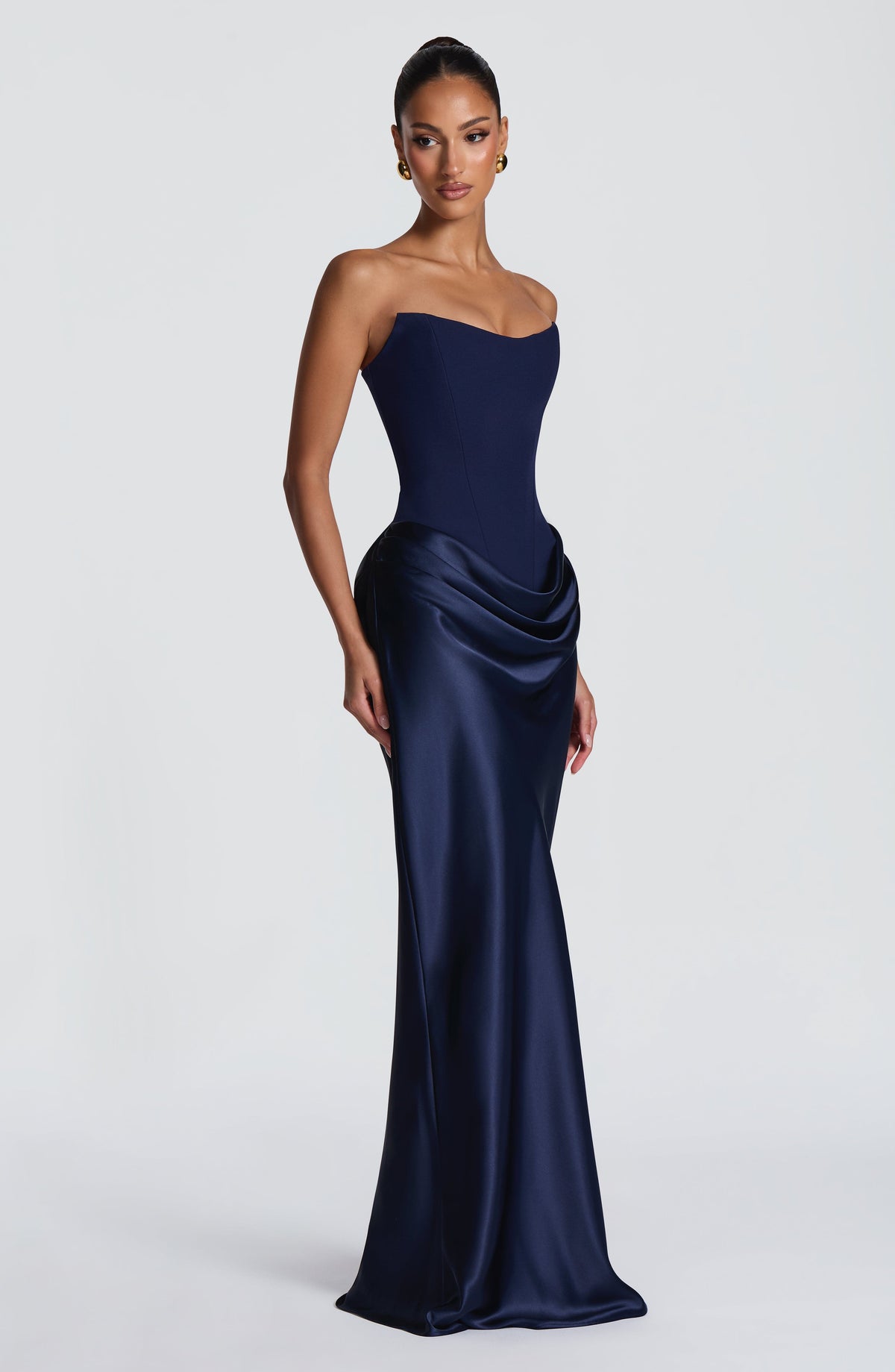 Maggie Maxi Dress - Navy Ryvelle