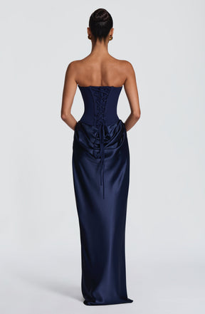 Maggie Maxi Dress - Navy Ryvelle