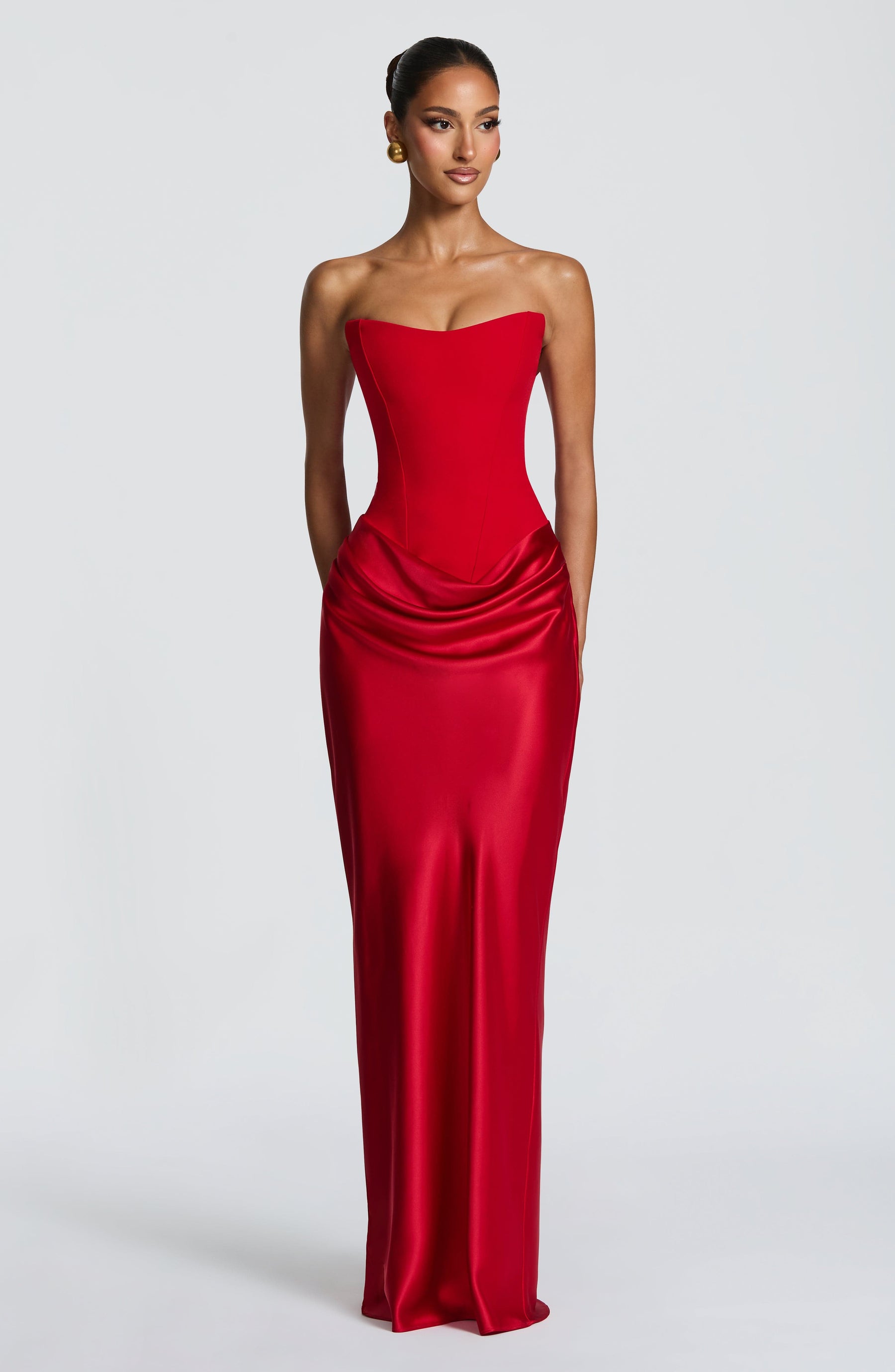 Maggie Maxi Dress - Red Ryvelle