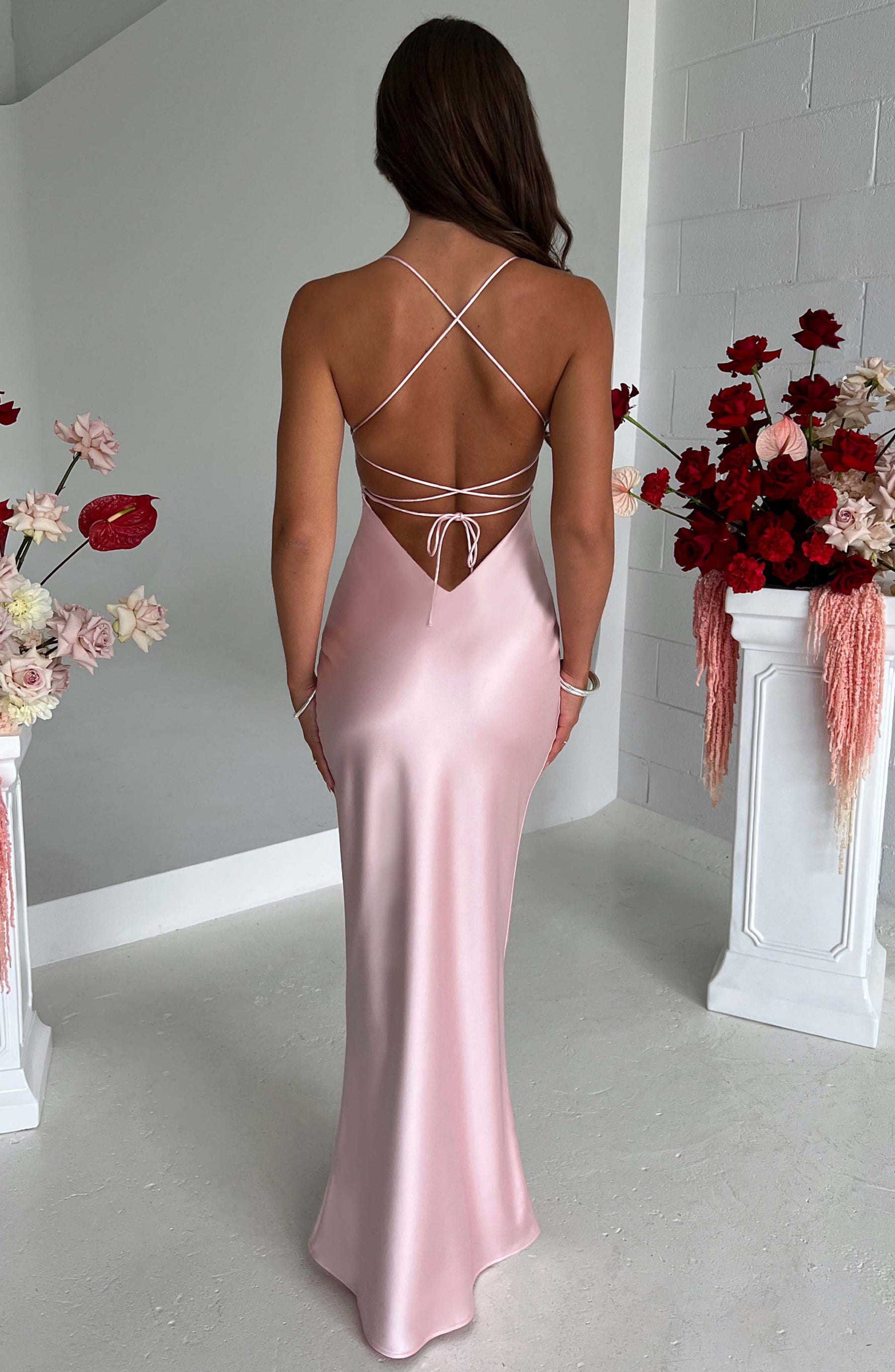 Malika Maxi Dress - Blush Ryvelle