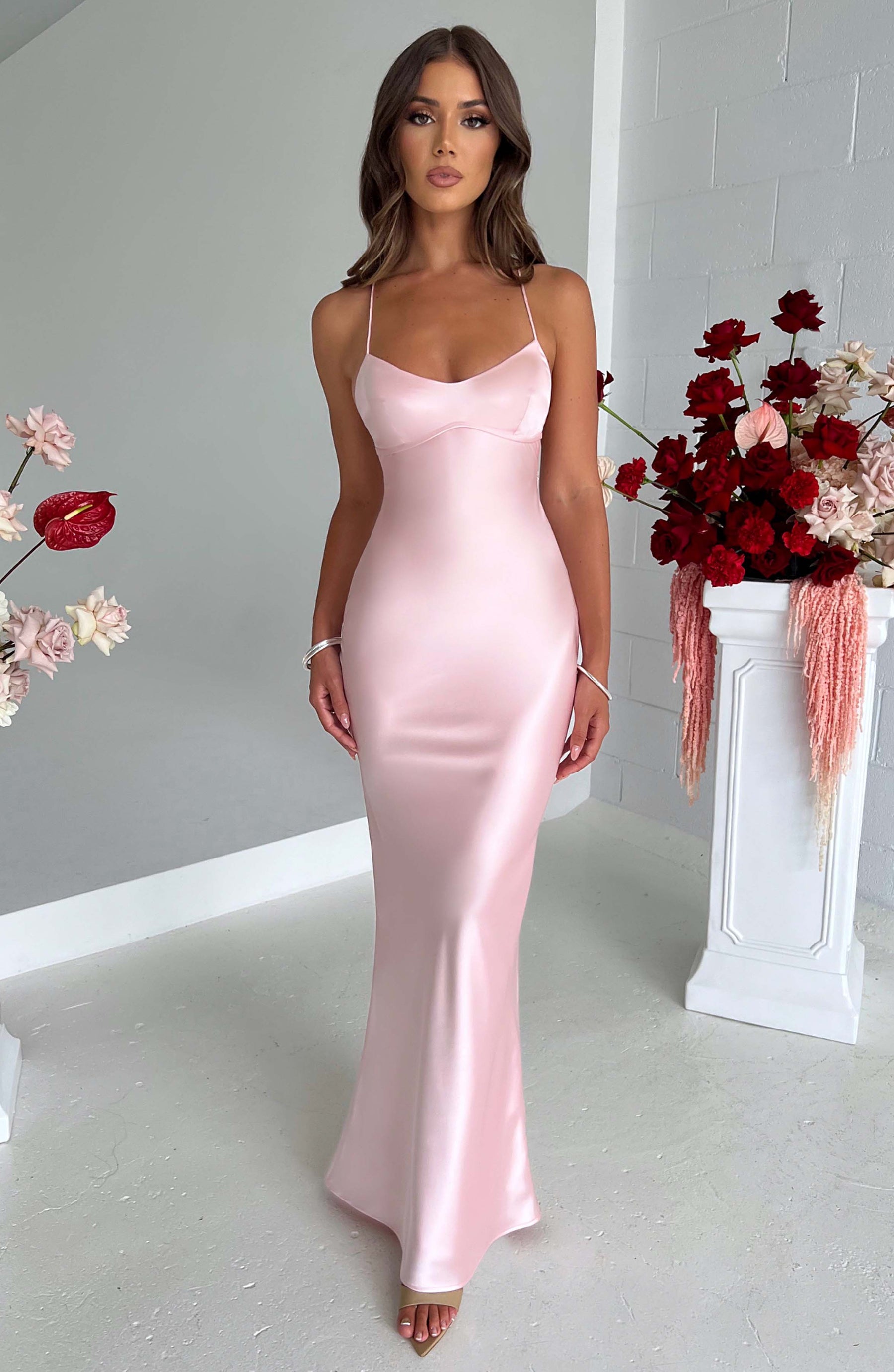 Malika Maxi Dress - Blush Ryvelle