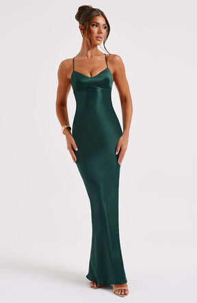 Malika Maxi Dress - Emerald Ryvelle