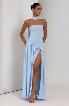 Maliyah Maxi Dress - Baby Blue Ryvelle
