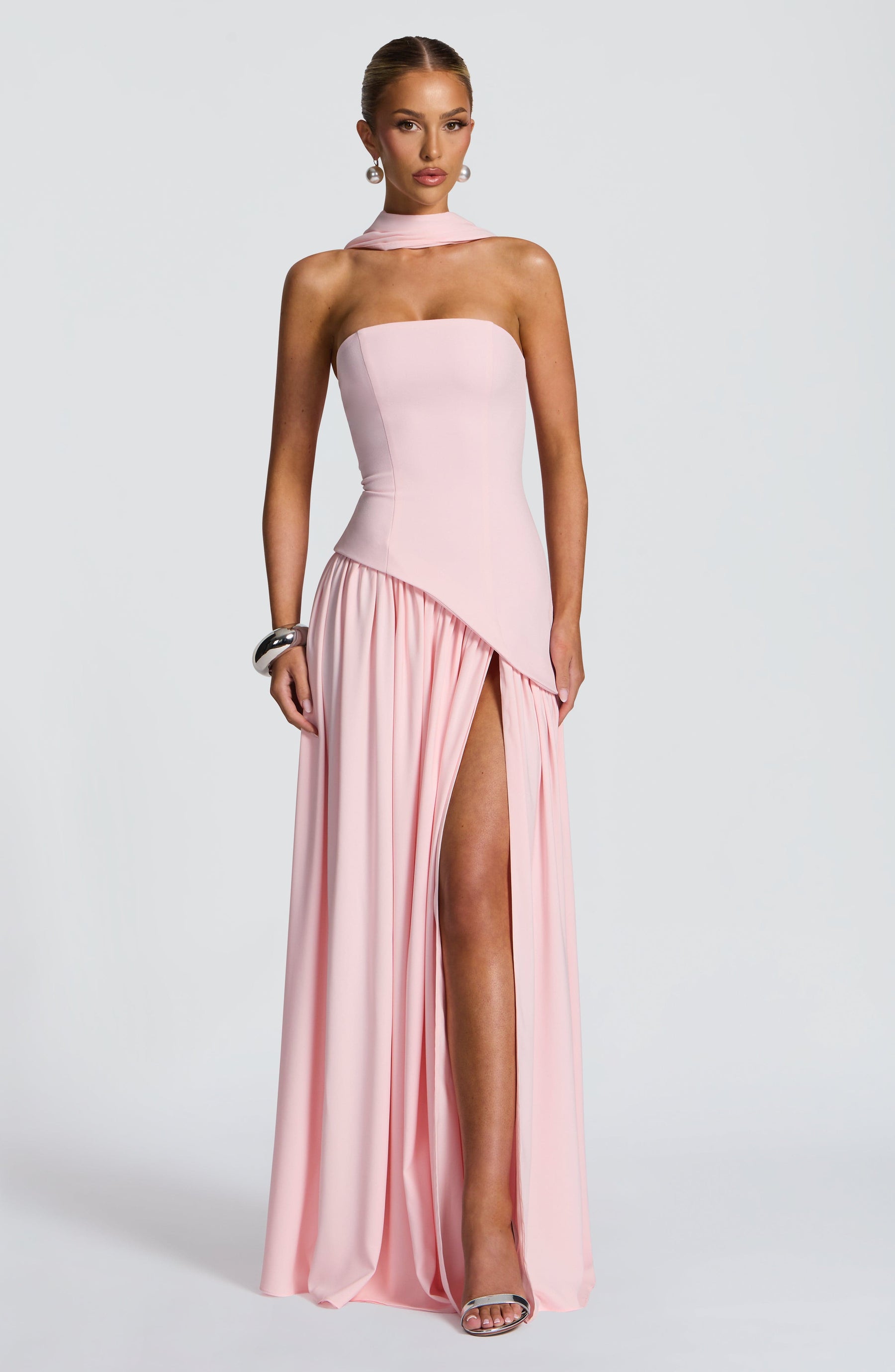 Robe longue Maliyah - Blush