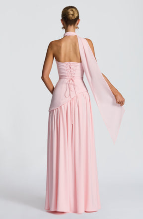 Robe longue Maliyah - Blush