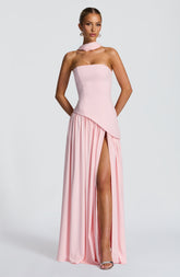 Robe longue Maliyah - Blush
