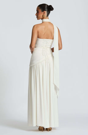 Maliyah Maxi Dress - Ivory Ryvelle