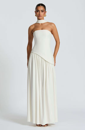 Maliyah Maxi Dress - Ivory Ryvelle