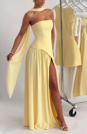 Maliyah Maxi Dress - Lemon Ryvelle