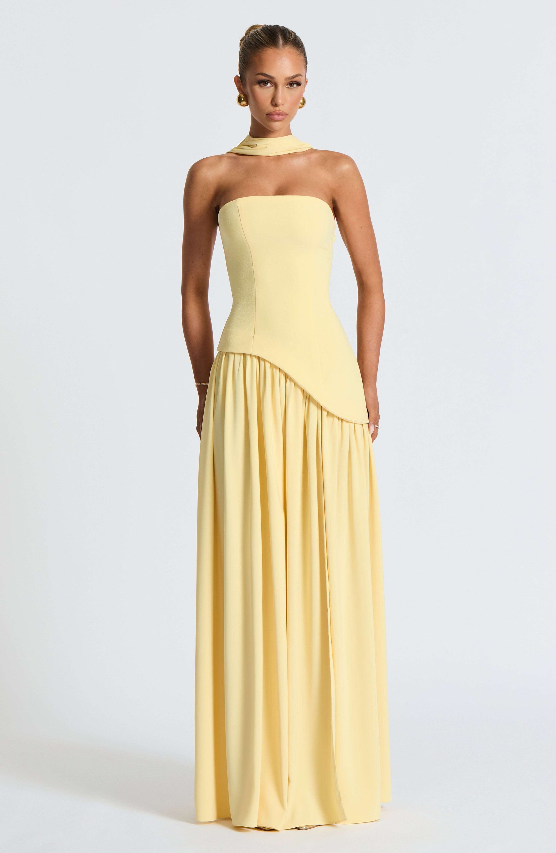 Maliyah Maxi Dress - Lemon Ryvelle