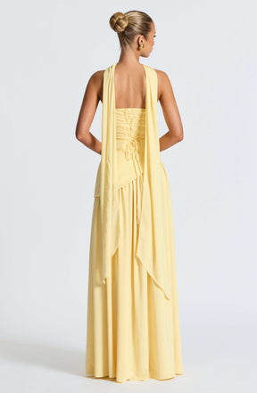Maliyah Maxi Dress - Lemon Ryvelle