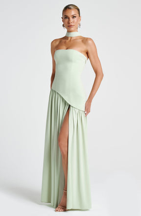 Maliyah Maxi Dress - Mint Ryvelle