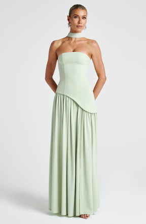 Maliyah Maxi Dress - Mint Ryvelle