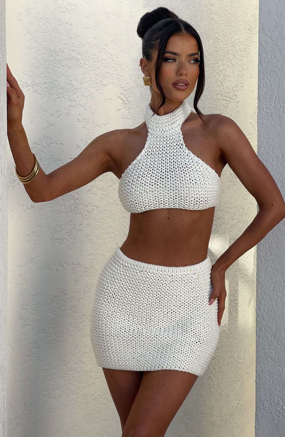 Margot Halter Top - Ivory Ryvelle