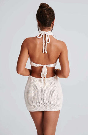 Margot Halter Top - Ivory Ryvelle