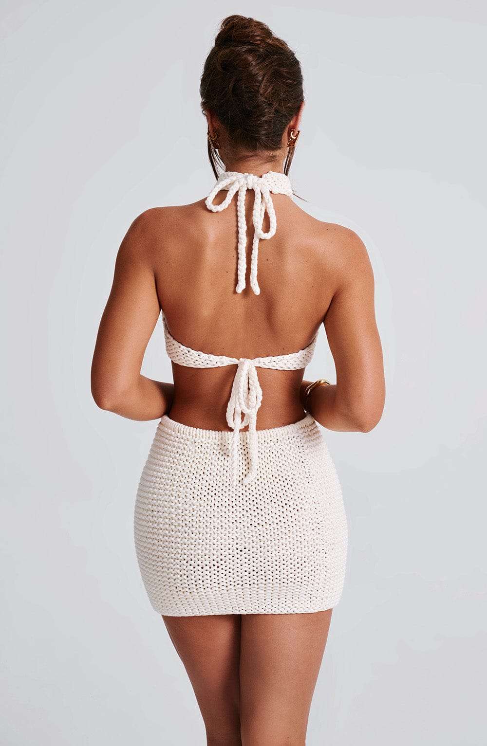 Margot Mini Skirt - Ivory Ryvelle