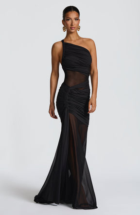 Marianne Maxi Dress - Black Ryvelle