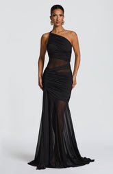 Marianne Maxi Dress - Black Ryvelle