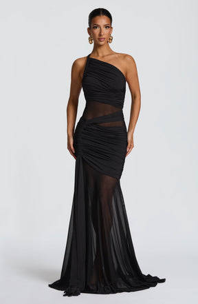 Marianne Maxi Dress - Black Ryvelle