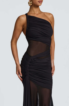 Marianne Maxi Dress - Black Ryvelle