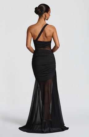 Marianne Maxi Dress - Black Ryvelle