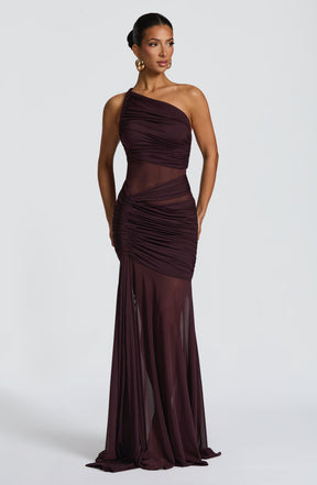 Marianne Maxi Dress - Plum Ryvelle