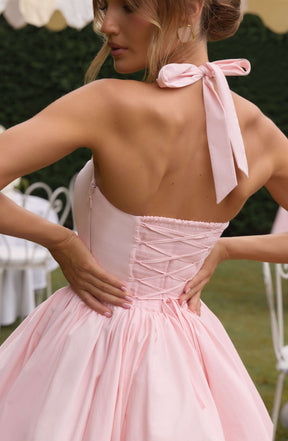 Maricia Mini Dress - Blush Ryvelle