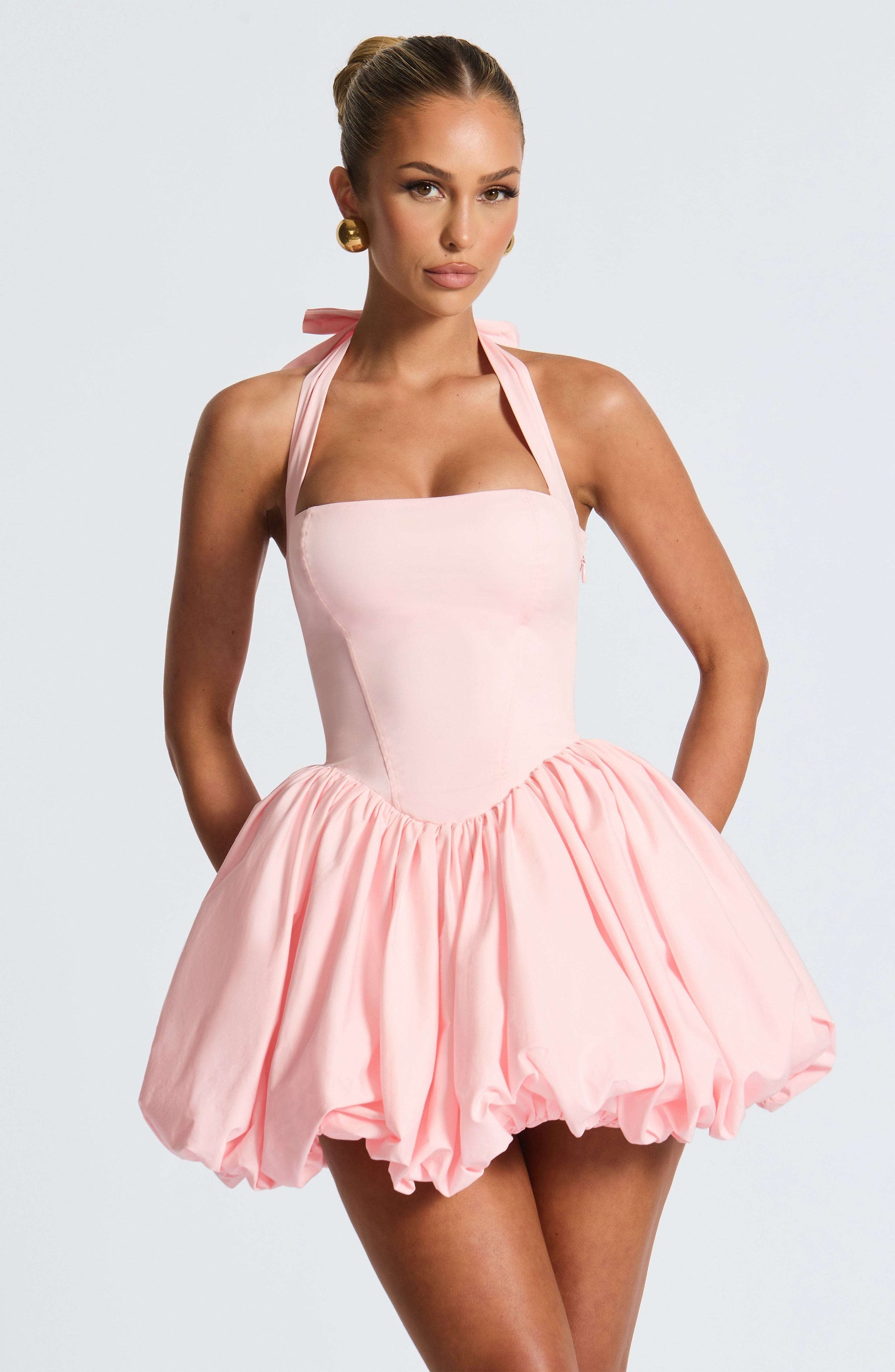 Maricia Mini Dress - Blush Ryvelle