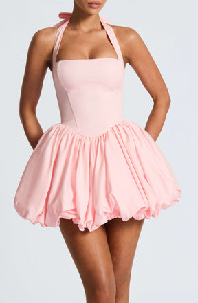 Maricia Mini Dress - Blush Ryvelle
