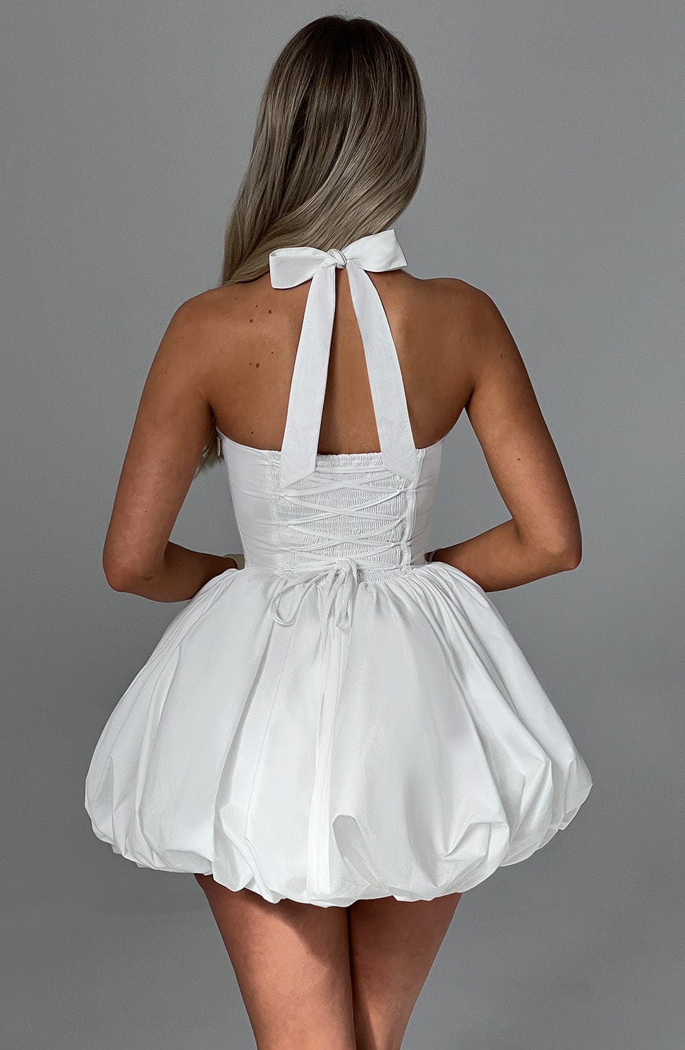 Mini-robe Maricia - Ivoire