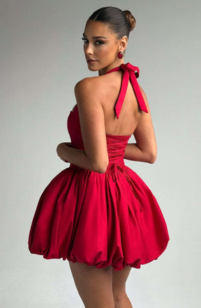 Maricia Mini Dress - Red Ryvelle