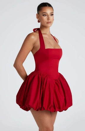 Maricia Mini Dress - Red Ryvelle