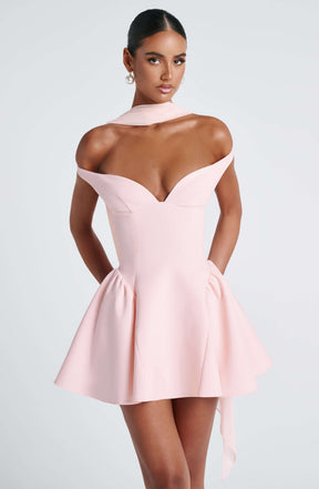 Marla Mini Dress - Blush Ryvelle