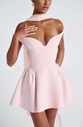 Marla Mini Dress - Blush Ryvelle