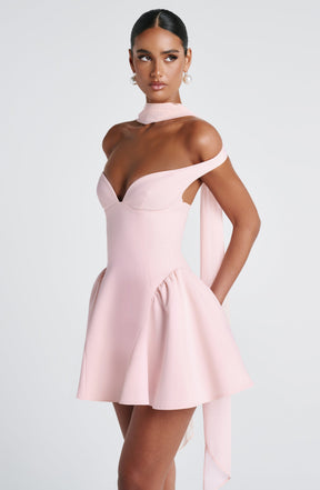 Marla Mini Dress - Blush Ryvelle