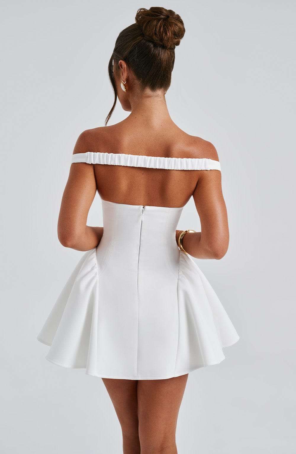 Marla Mini Dress - Ivory Ryvelle