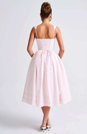 Marlena Midi Dress - Blush Ryvelle