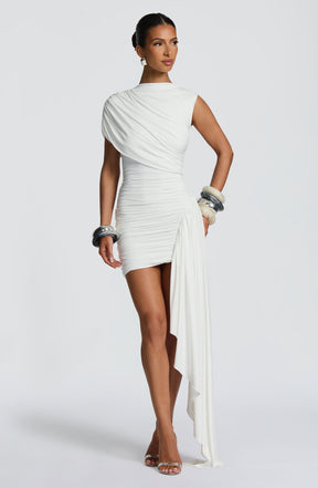 Robe Courte Marnie - Blanc