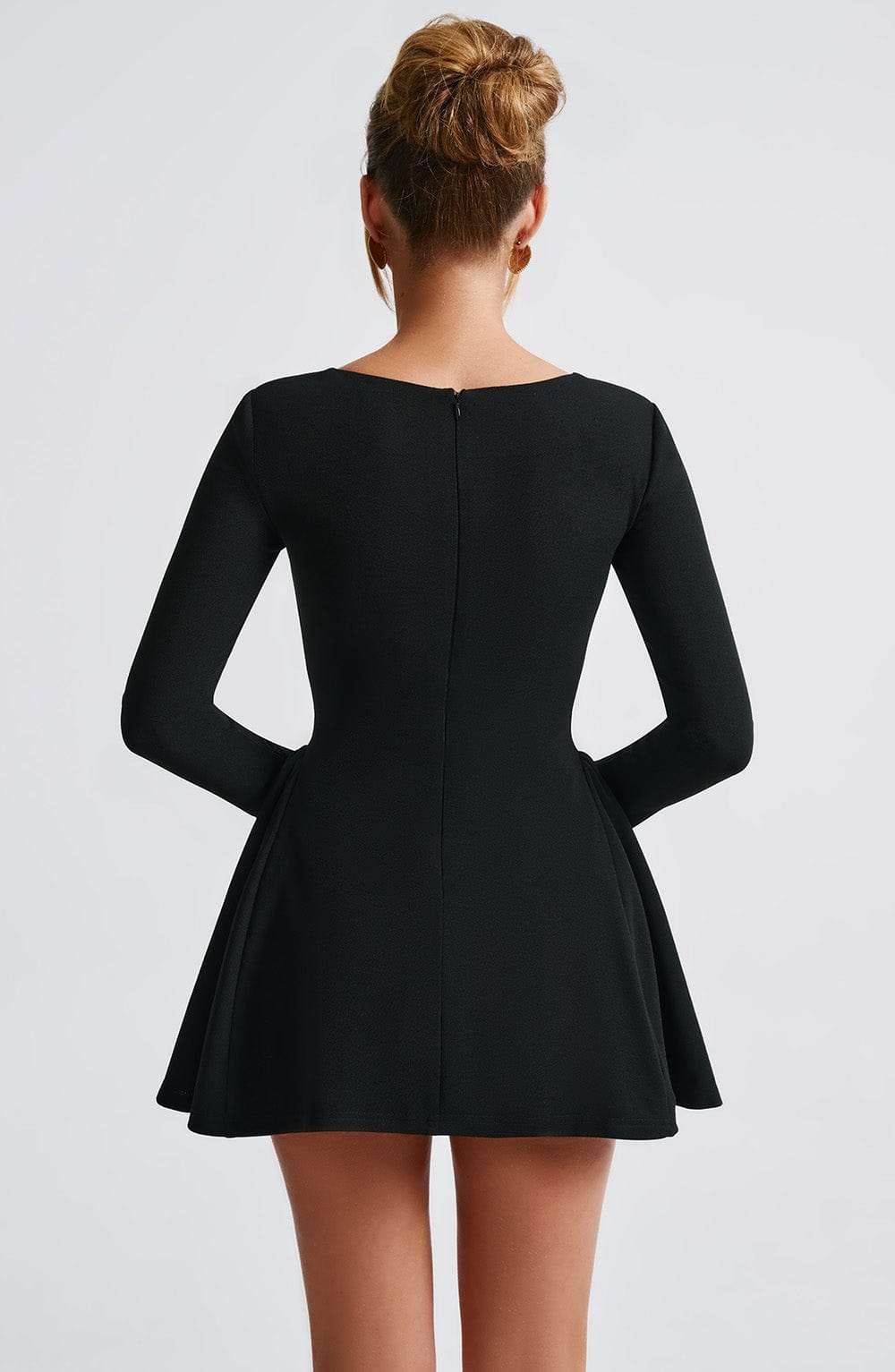 Megan Mini Dress - Black Ryvelle