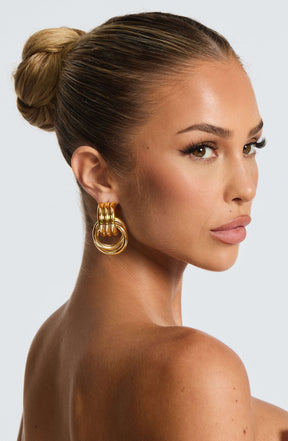 Melita Earring - Gold Ryvelle