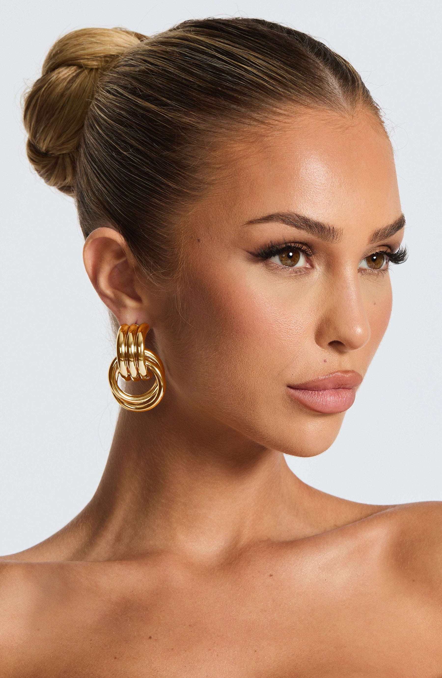 Melita Earring - Gold Ryvelle