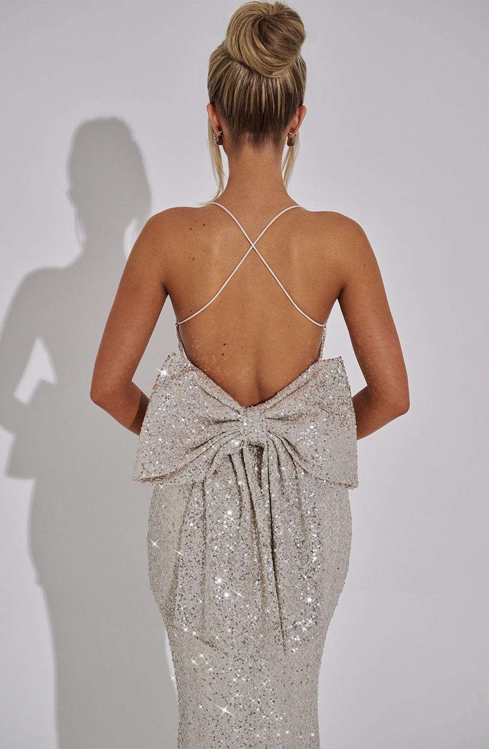 Meridith Maxi Dress - Champagne Ryvelle