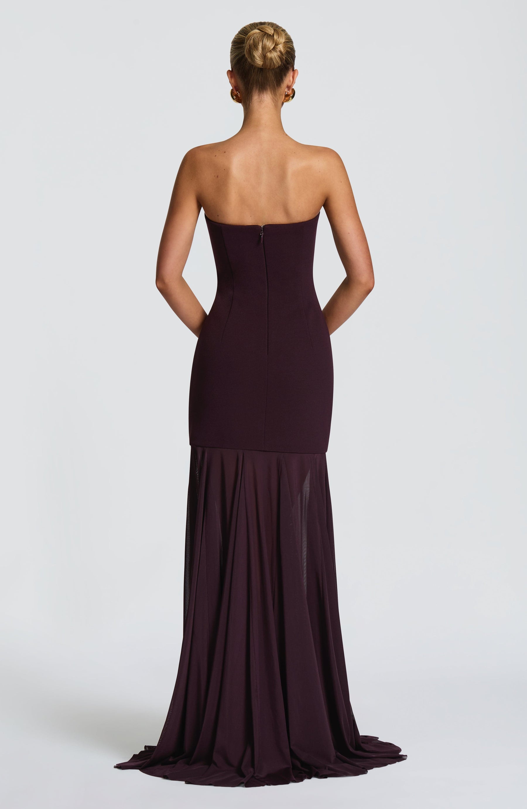 Merritt Gown - Plum Ryvelle