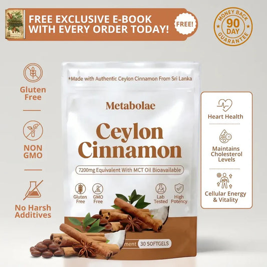 Cannella Ceylon Equivalente a 7200mg con Olio MCT